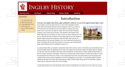 Desktop Screenshot of ingilbyhistory.ripleycastle.co.uk